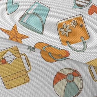 Happy Seaside Vacation Waterproof Oxford