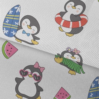Happy Dancing Penguin Waterproof Oxford