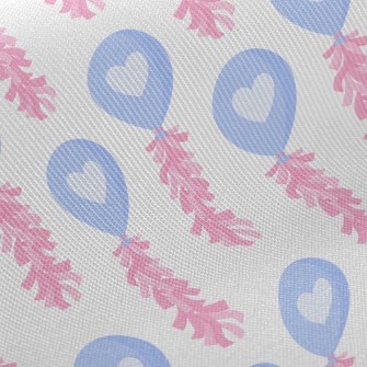Love Ribbon Balloon Twill