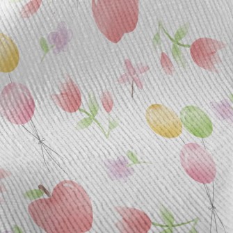 Watercolor Apple Balloon Standard Corduroy