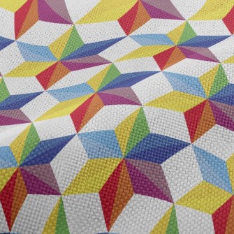 Three-dimensional Ray Hexagona Performance Linen