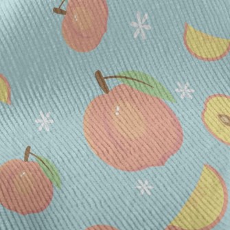 Fragrant And Delicious Peach Standard Corduroy