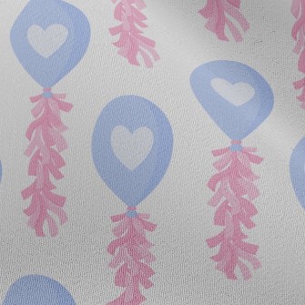 Love Ribbon Balloon Chiffon