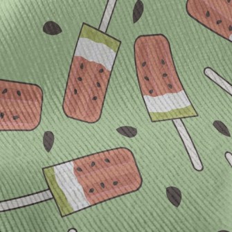 Three Color Watermelon Popsicl Standard Corduroy