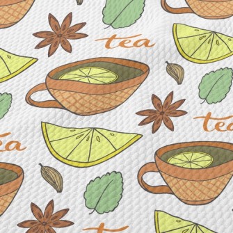 Throat Orange Tea Birdseye Piqué