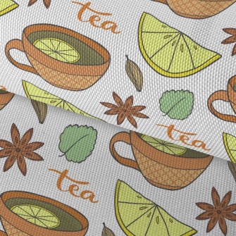 Throat Orange Tea Waterproof Oxford
