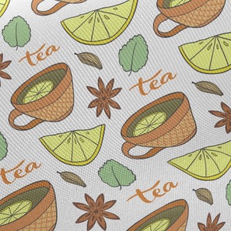 Throat Orange Tea Twill