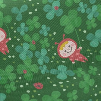 Clover Ladybug Elf Twill