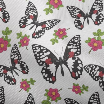 Noble Beautiful Black Butterfl Dobby