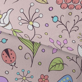 Colorful Forest Butterfly Lady Waterproof Oxford
