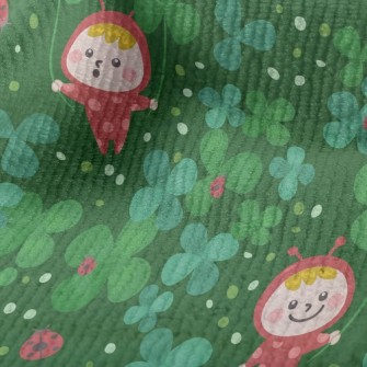 Clover Ladybug Elf Terry