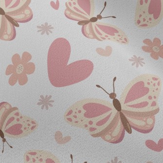 Pink Scented Little Butterfly Chiffon
