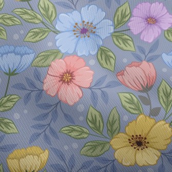 Vibrant And Colorful Flowers Dobby
