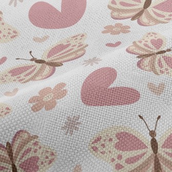 Pink Scented Little Butterfly Performance Linen