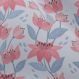 Bright Flowers In Bloom Chiffon