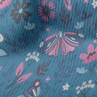 Colorful Flying Butterflies Terry