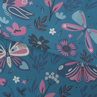 Colorful Flying Butterflies Waterproof Oxford