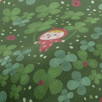 Clover Ladybug Elf Performance Linen