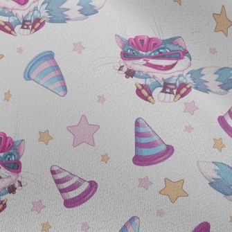 Cool Skateboard Cat Chiffon