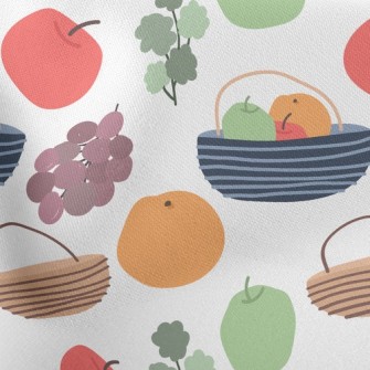 Sweet Fruit Basket Stretch Ponte
