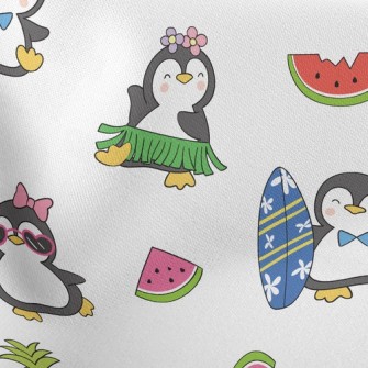 Happy Dancing Penguin Stretch Ponte