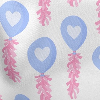 Love Ribbon Balloon Stretch Ponte