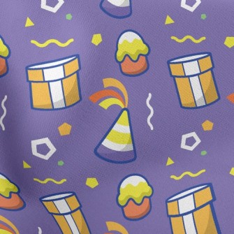 Gift Box Birthday Hat Stretch Ponte