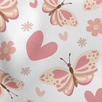 Pink Scented Little Butterfly Stretch Ponte