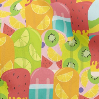 Fruit Pulp Ice Cream Micro Fleece