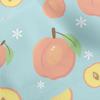 Fragrant And Delicious Peach Micro Fleece