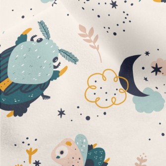 Cartoon Insect Moth Micro Fleece