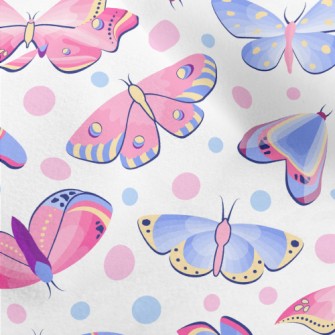 Beautiful Pattern Butterfly Micro Fleece