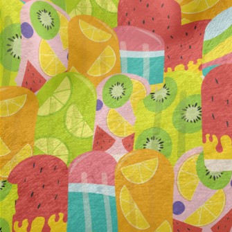 Fruit Pulp Ice Cream Minky