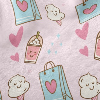 Shiny Shopping Shopping Bag Minky