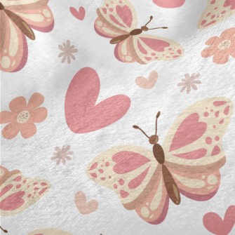 Pink Scented Little Butterfly Minky