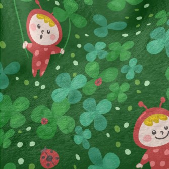Clover Ladybug Elf Minky