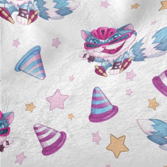 Cool Skateboard Cat Minky