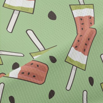 Three Color Watermelon Popsicl Piqué