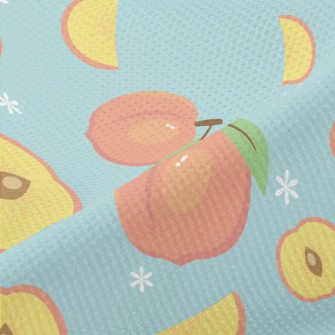 Fragrant And Delicious Peach Piqué
