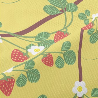 Climbing And Thriving Strawber Piqué