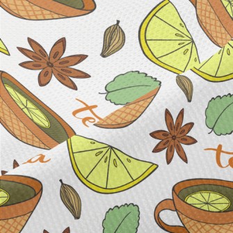 Throat Orange Tea Piqué