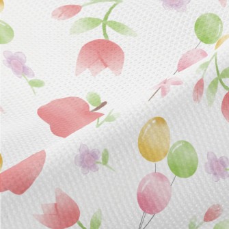 Watercolor Apple Balloon Piqué