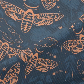 Moths And Stars Piqué