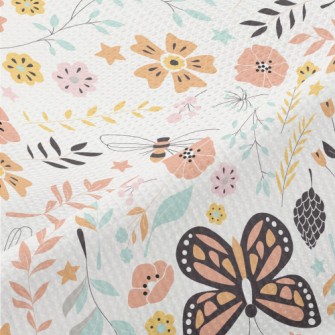 Garden Butterfly Piqué