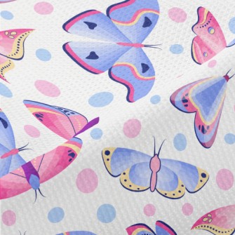 Beautiful Pattern Butterfly Piqué