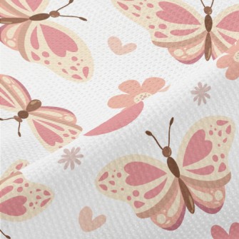 Pink Scented Little Butterfly Piqué