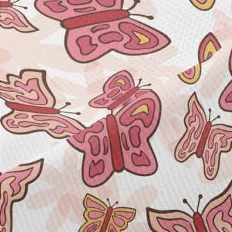 Simple Drawing Of Butterfly Piqué