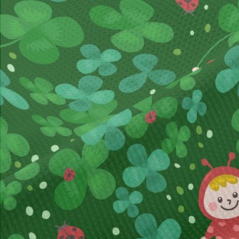 Clover Ladybug Elf Piqué