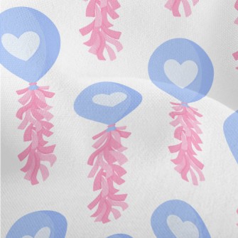 Love Ribbon Balloon Lightweight Performance Linen