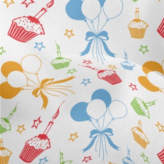 Balloon Birthday Party Lightweight Performance Linen